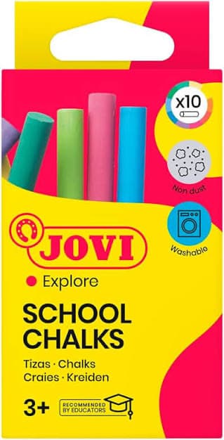 Jovi School Chalks Colour (Pack of 10)