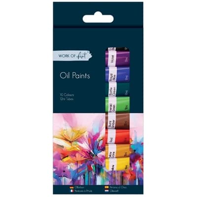 Oil Paints 10 x 12 ml tubes