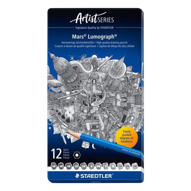 Mars Lumograph Pencil Set-12