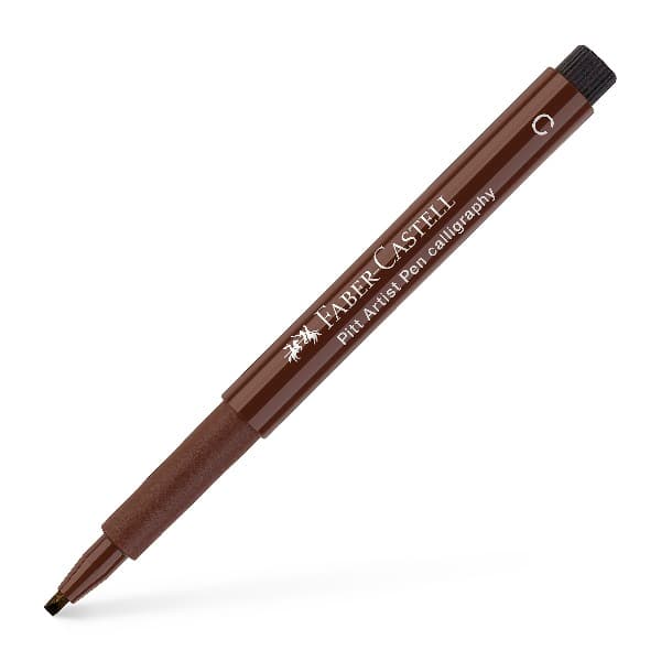 PITT ARTIST CALLIGRAPHY PEN DARK SEPIA