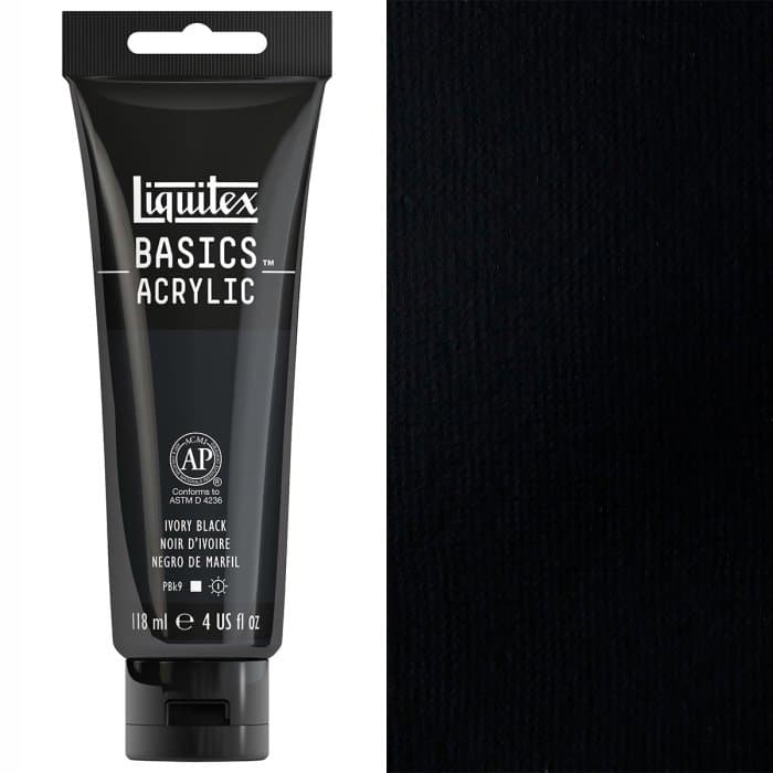 Liquitex - Basics - 118ml Ivory Black