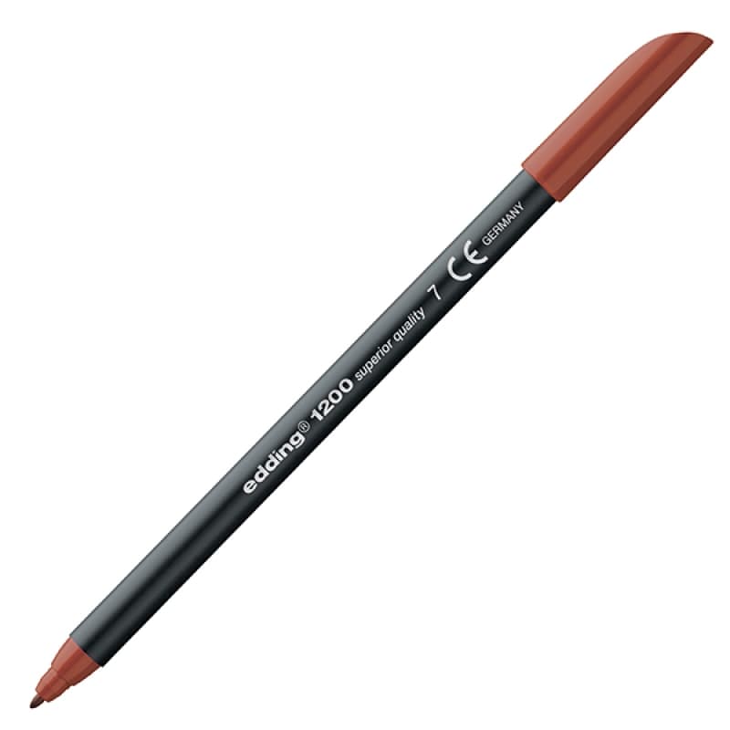 Edding 1200 Fibre Brown 007