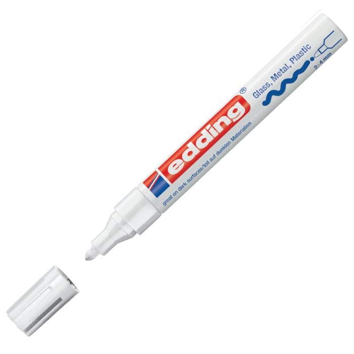 edding 750 CR Paint Marker White 049