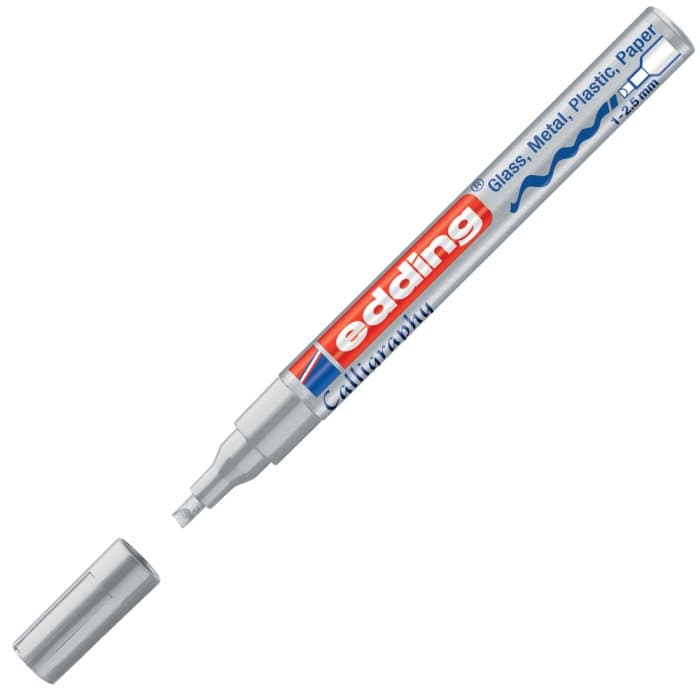 Edding 753 CR Calli Paint Mkr Silver