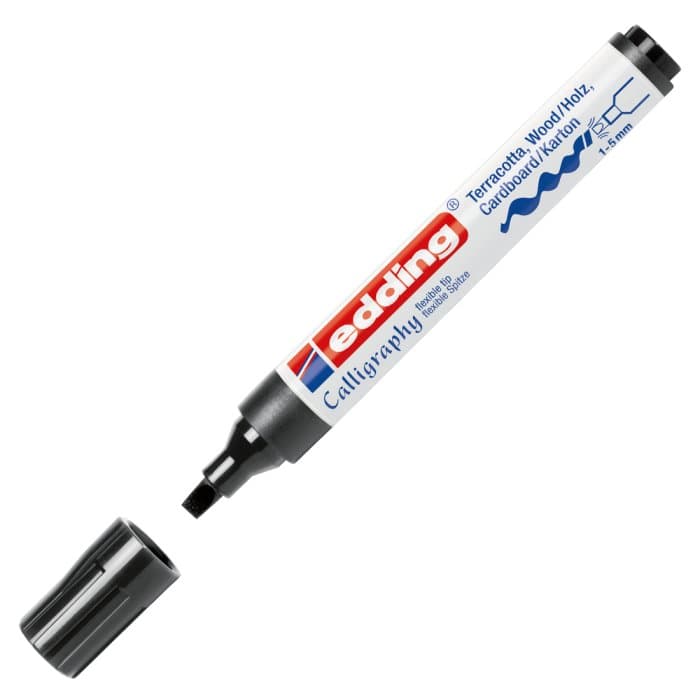 Edding 1455 CR Calli Pen Black 001