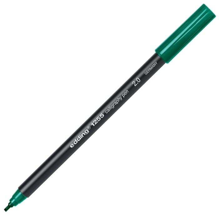 Edding 1255 2.0 Calli Pen Bottle Green