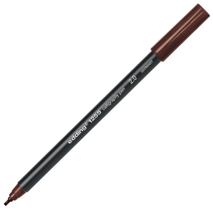 Edding 1255 2.0 Calli Pen Dark Brown