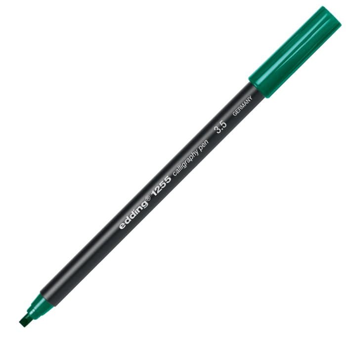 Edding 1255 3.5 Calli Pen Bottle Green