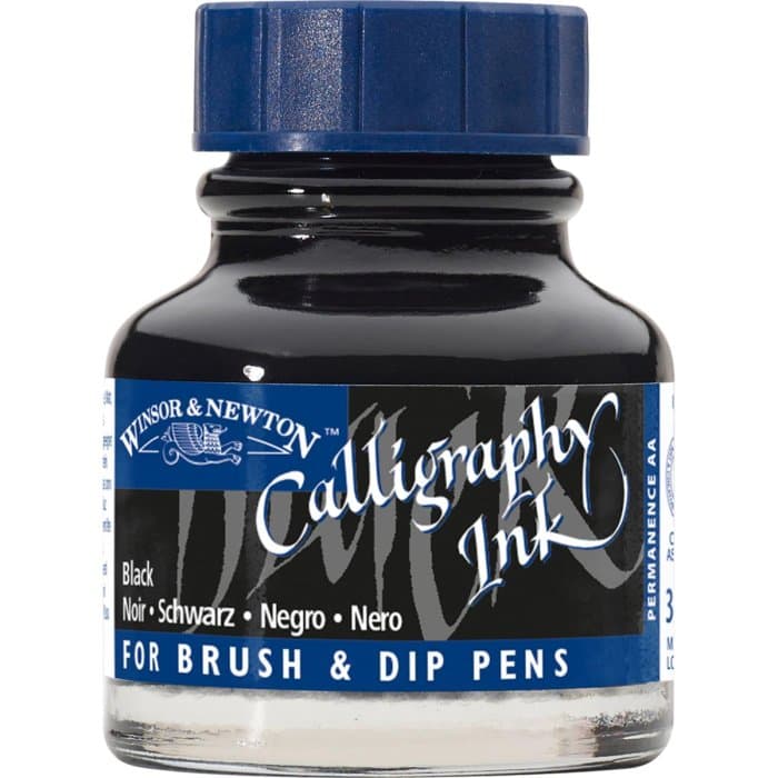 W&N - Calligraphy Ink - 30ml Black