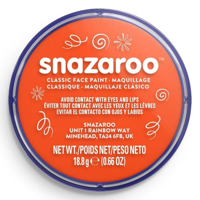 Snazaroo - Classic 18ml - Dark Orange