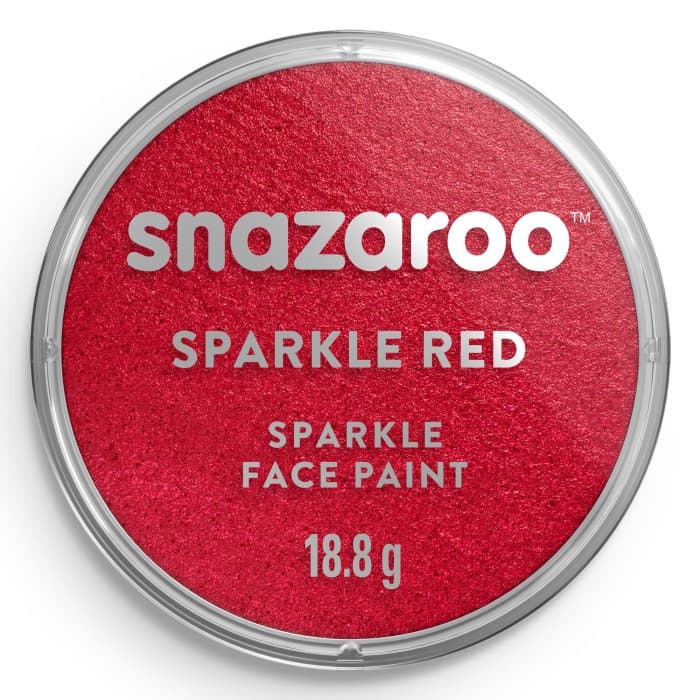 Snazaroo - Sparkle 18ml - Sparkle Red