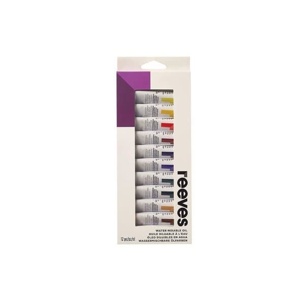 Reeves 12 Fine Oil Set