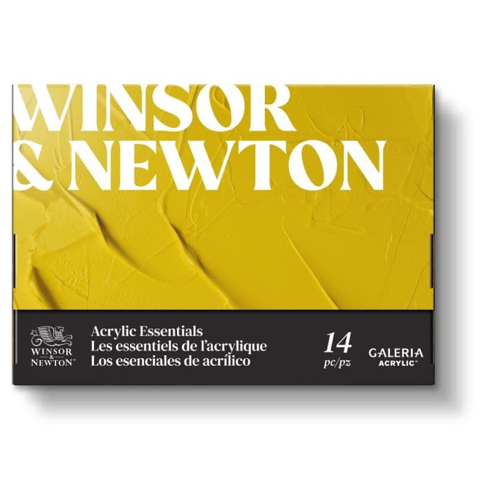 W&N Galeria Acrylic Cardboard Set 10X12ml