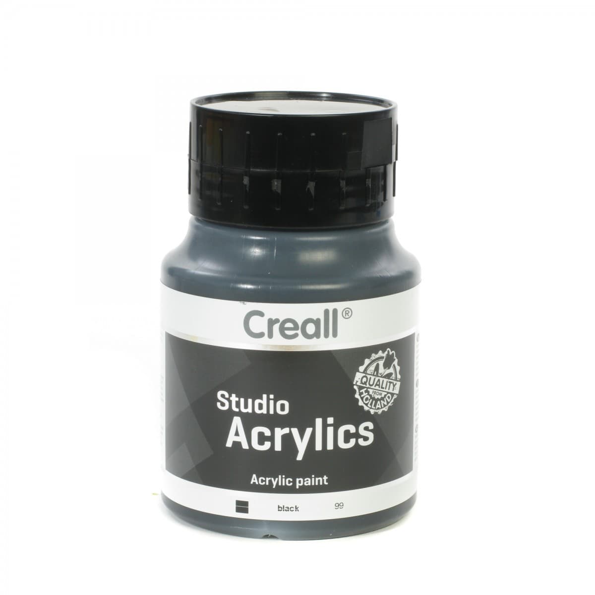 CREALL STUDIO ACRYLIC 500ml - Black