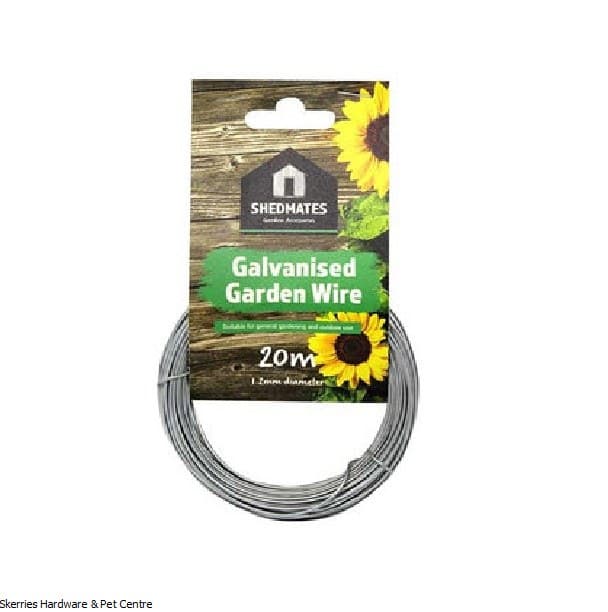 Shedmate 20mt X 1.2mm Galvinised Garden Wire