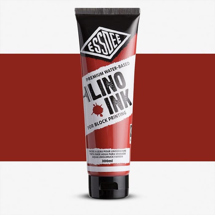 Lino Printing Ink 300ml - Burnt Sienna