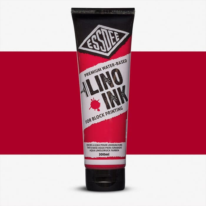 Lino Printing Ink 300ml - Crimson