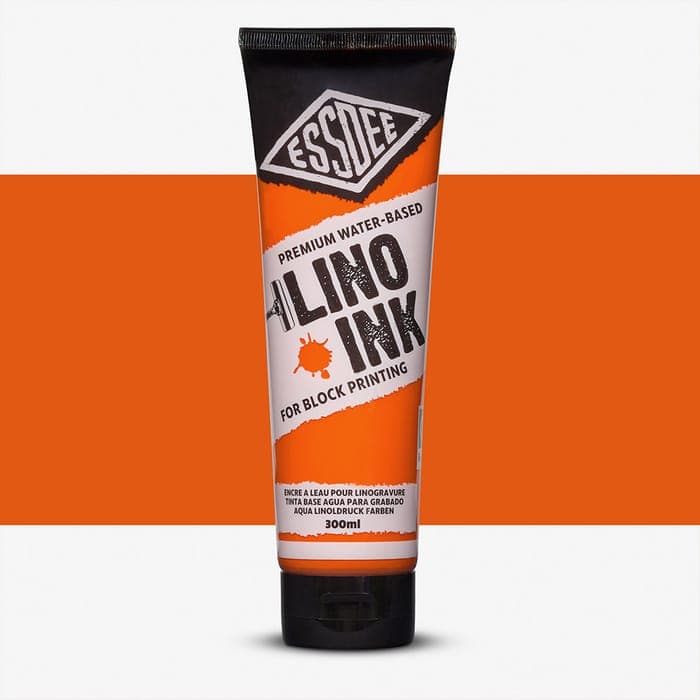 Lino Printing Ink 300ml - Orange