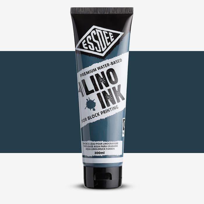 Lino Printing Ink 300ml - Prussian Blue