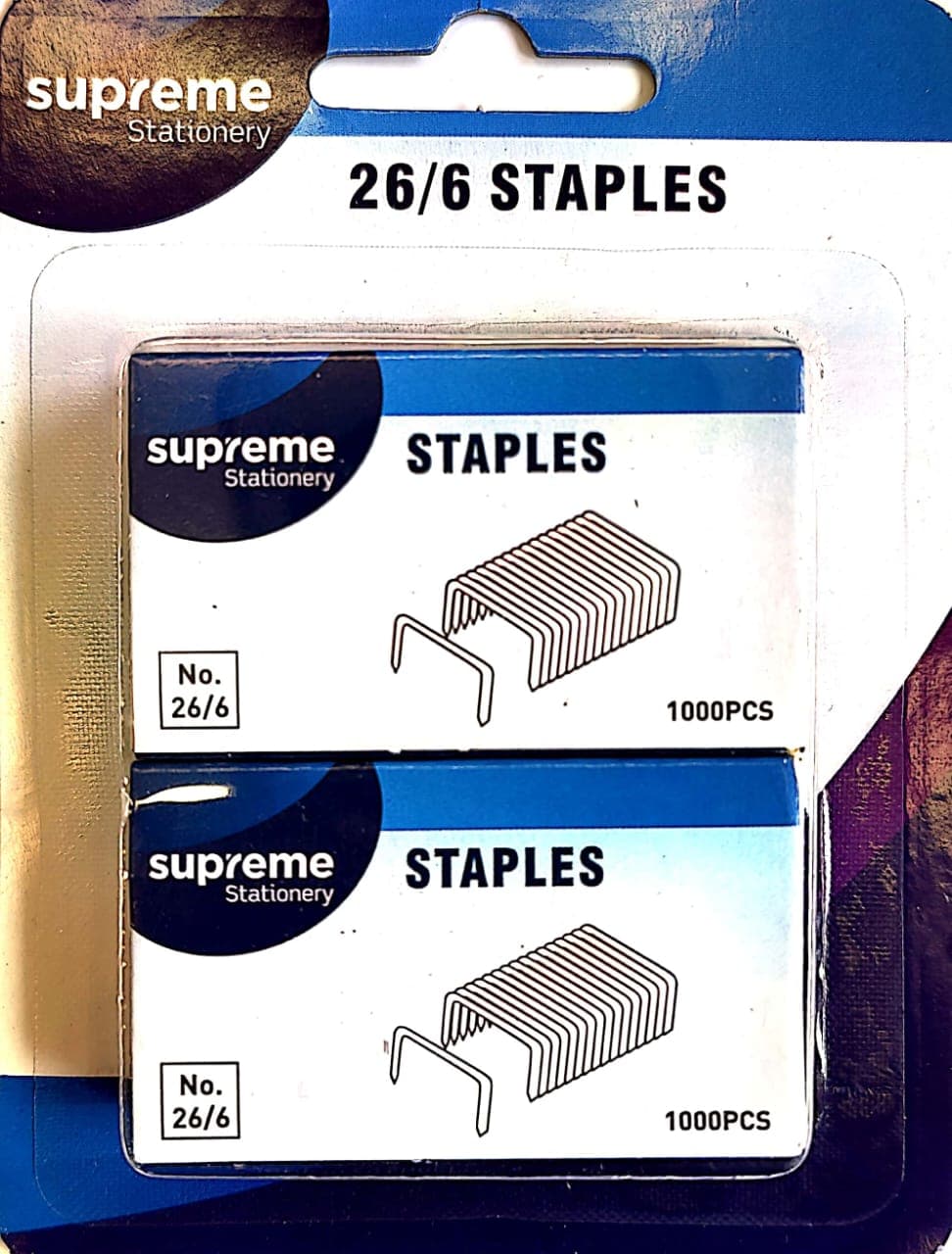 STAPLES 26/6 100PK 2 BOXES (SP-134)