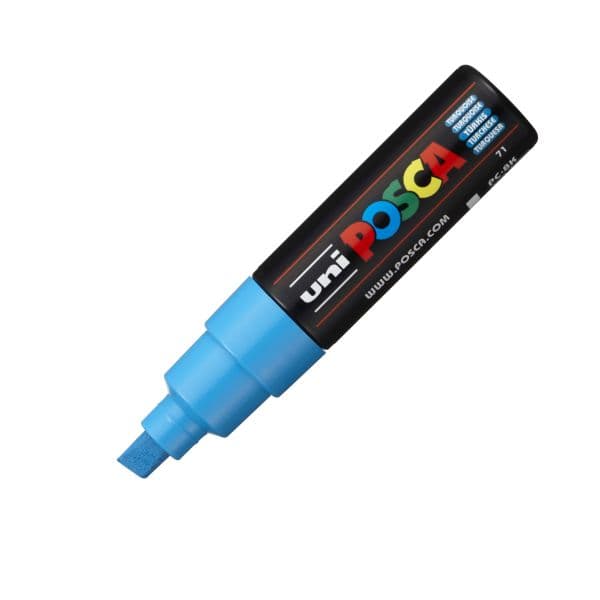 POSCA PC-8K CHISEL TIP TURQUOISE