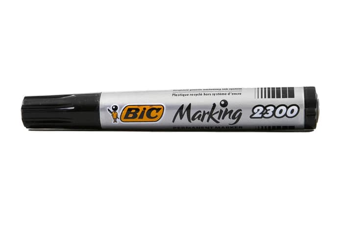 BIC MARKING 2300 Black Permanent Marker