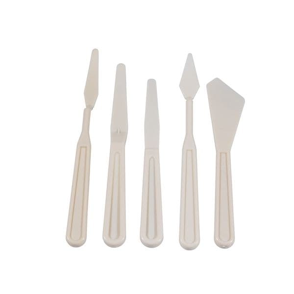 PALETTE KNIVES NYLON (5 ASS SHAPES)