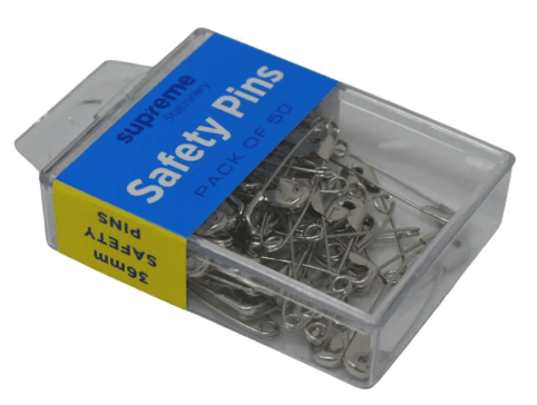 SAFETY PINS 36MM 50PC