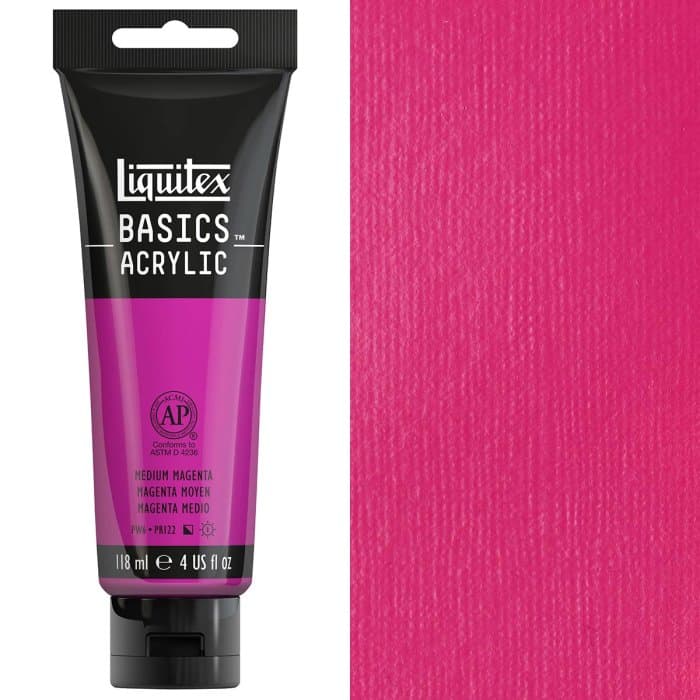 Liquitex - Basics - 118ml Medium Magenta
