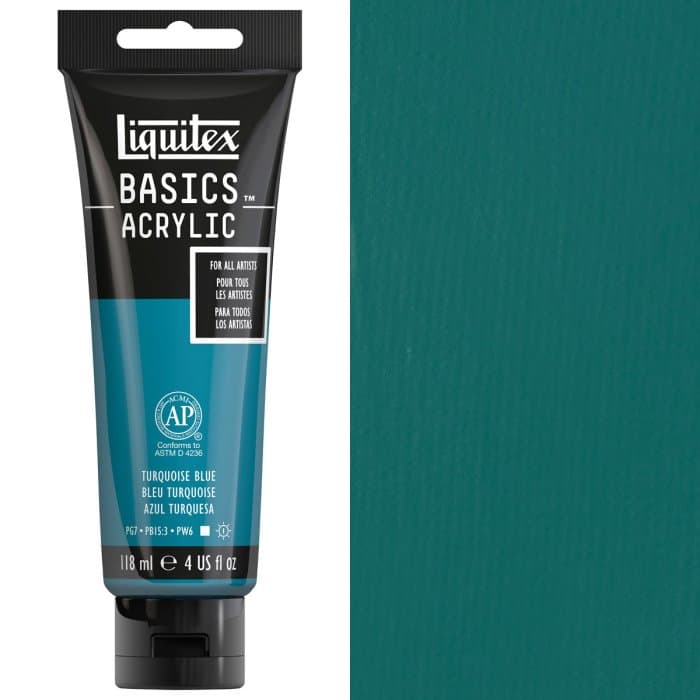 Liquitex - Basics - 118ml Turquoise Blue