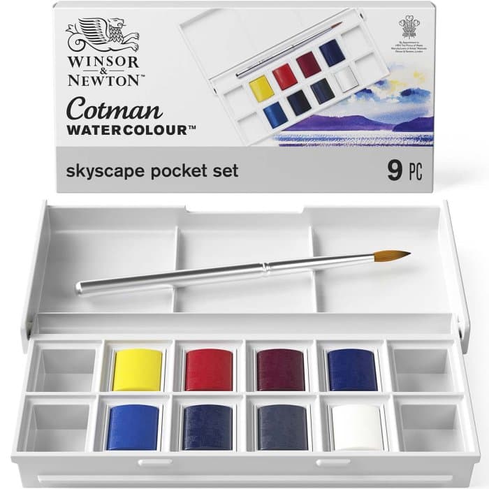Cotman Watercolour Pocket Set - Skyscape