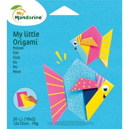 Origami Paper - Fish 12x12cm - 20 Sheets
