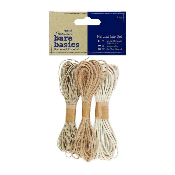 NATURAL JUTE SET (3PCS)