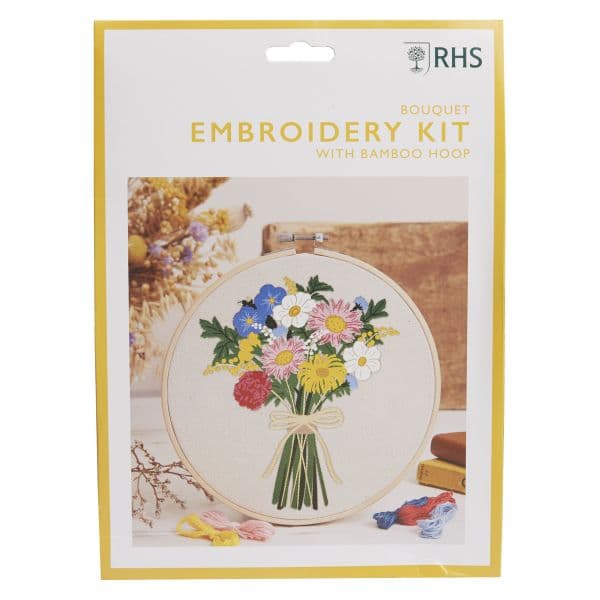RHS Embroidery Kit - Bouquet