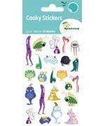 Cooky, Bag 1 pl 7,5x12cm, Monsters 2 - Multicolour
