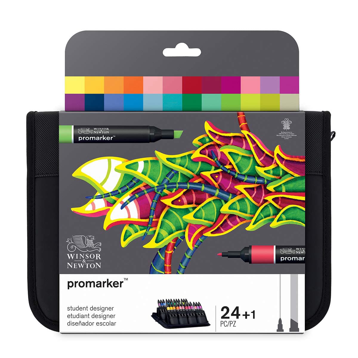 WN ProMarker Wallet - 24 Student Designer Set