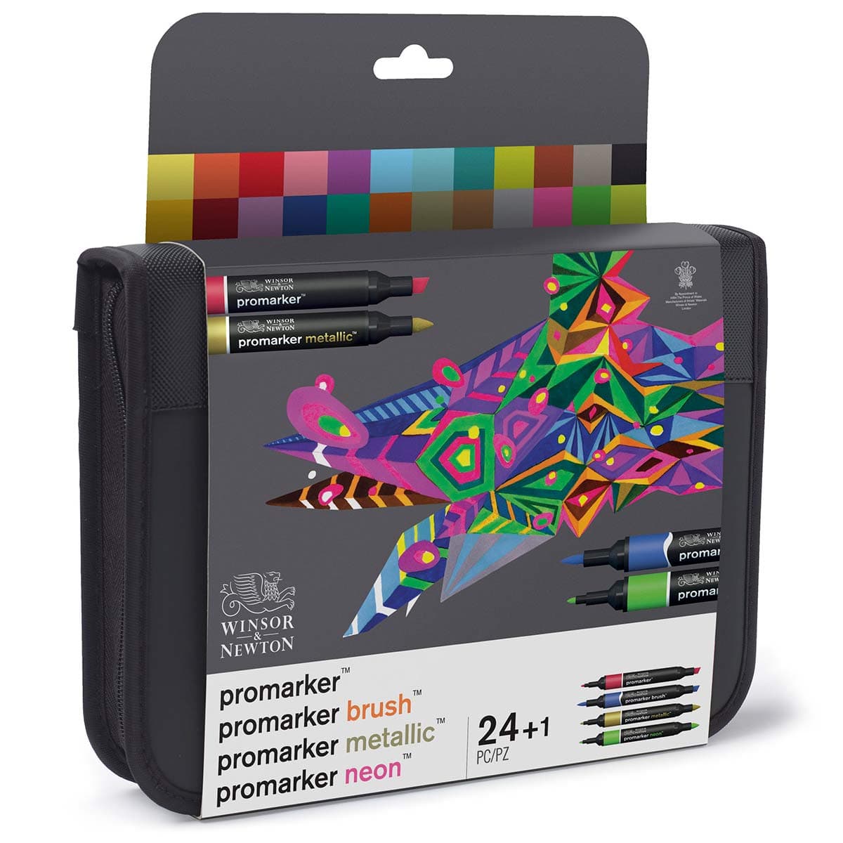 WN Promarker Wallet - 24 Mixed Marker Set
