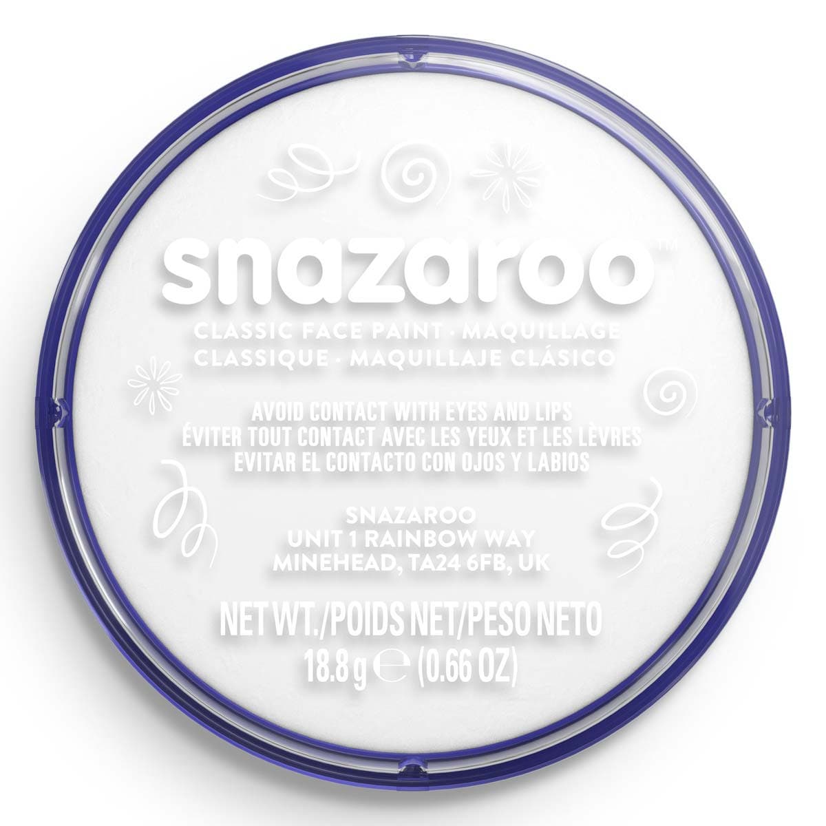 Snazaroo - Classic 18ml - White