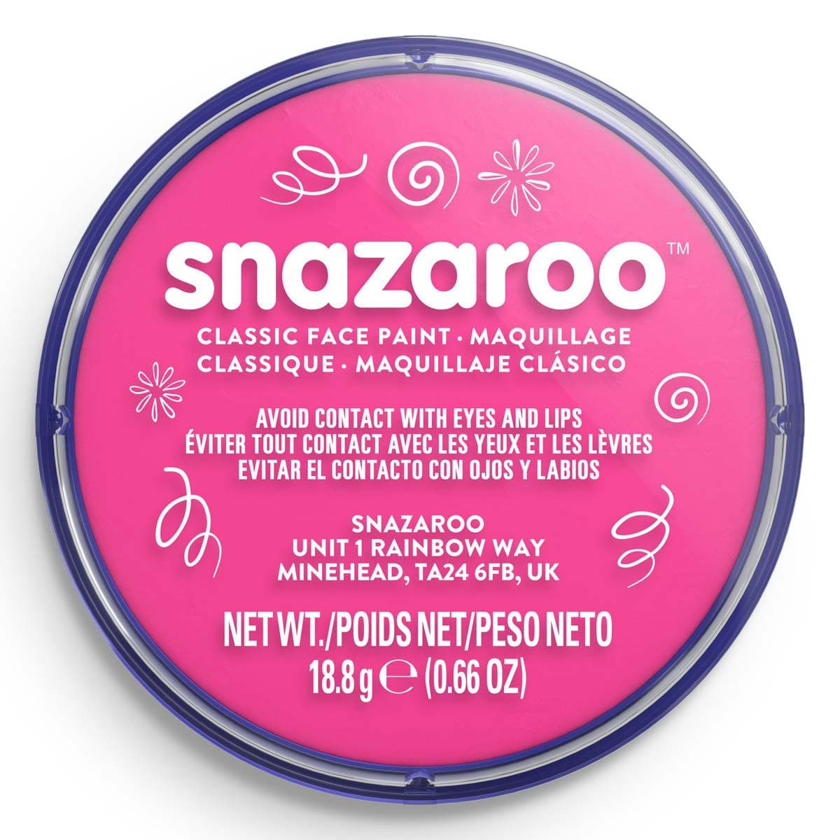 Snazaroo - Classic 18ml - Bright Pink