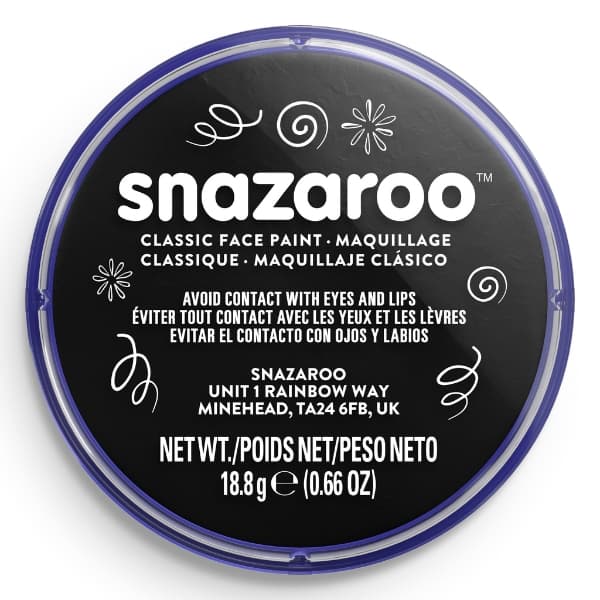 Snazaroo - Classic 18ml - Pot Black