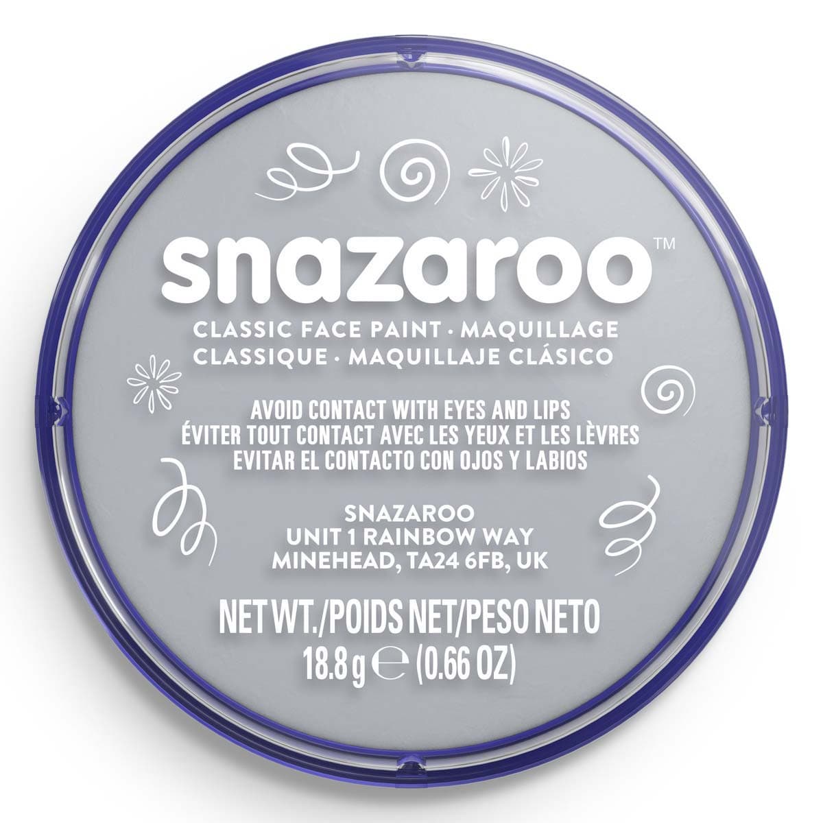 Snazaroo - Classic 18ml - Light Grey