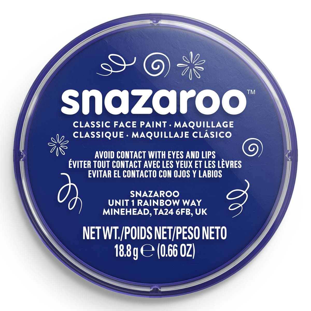Snazaroo - Classic 18ml - Dark Blue