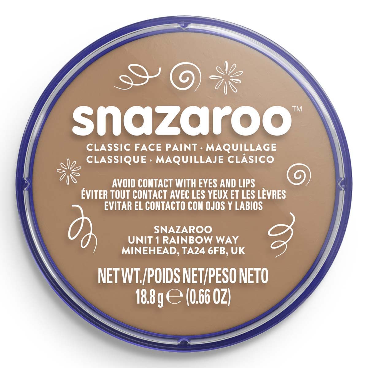 Snazaroo - Classic 18ml - Light Beige