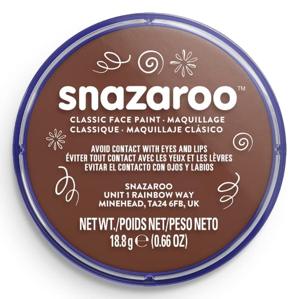 Snazaroo - Classic 18ml - Light Brown
