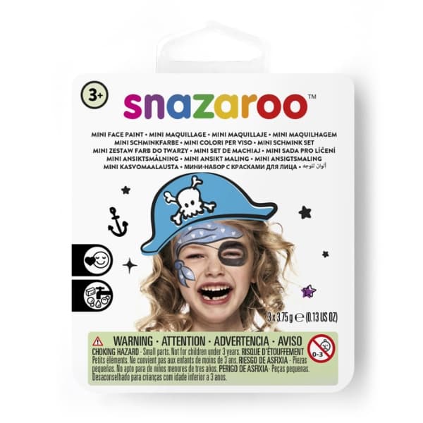 Snazaroo Mini Theme Set - Blue Pirate