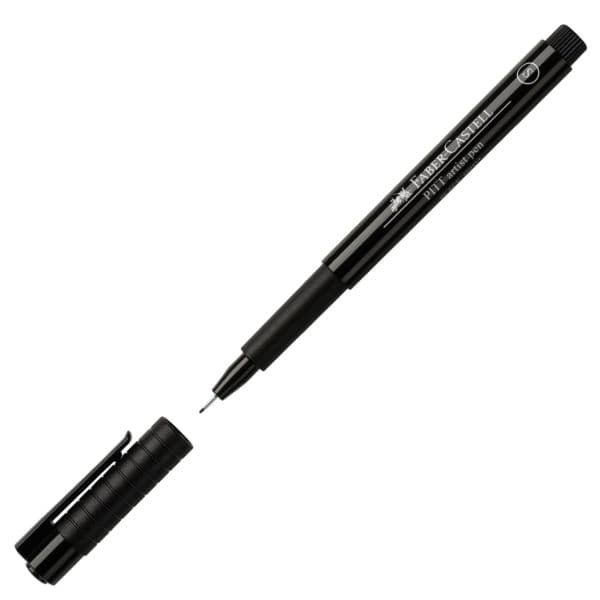 PITT ARTIST PEN SUPERFINE BLACK 0.3