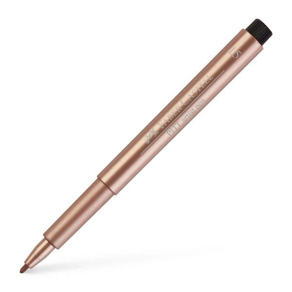 PITT ARTIST PEN MEDIUM COPPER METALLIC