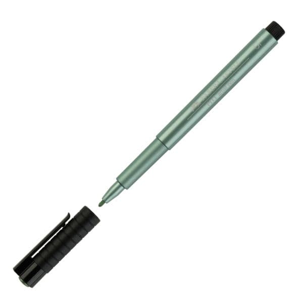 PITT ARTIST PEN MEDIUM GREEN METALLIC