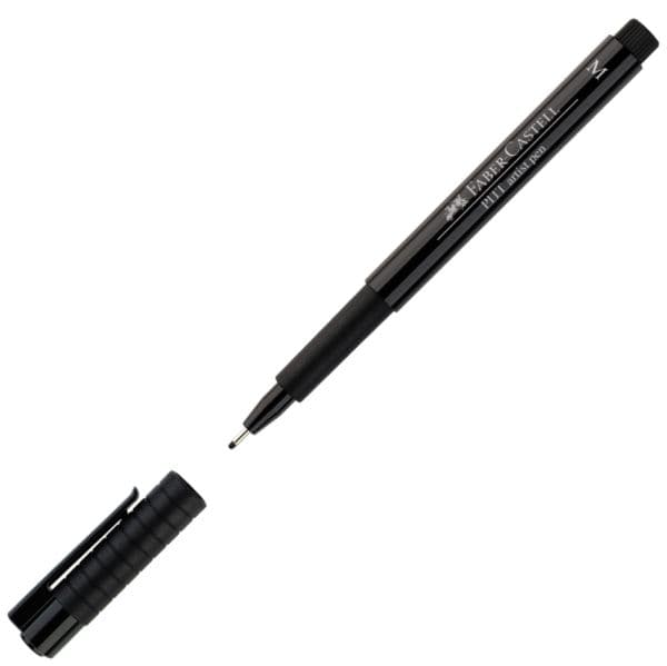 PITT ARTIST PEN MEDIUM BLACK 0.7