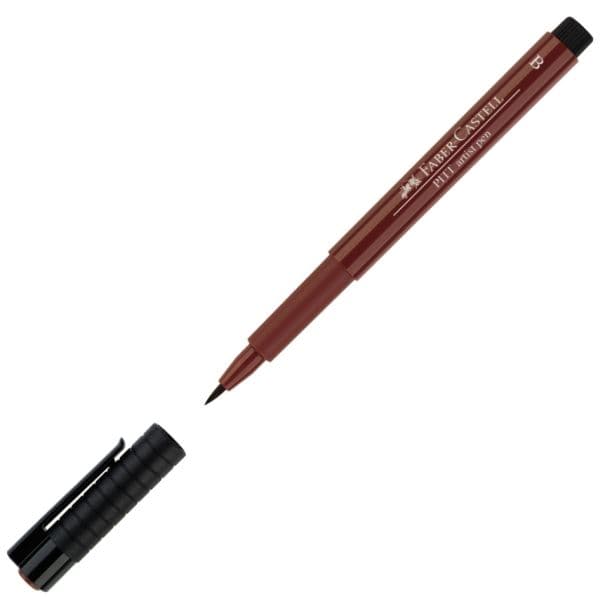 PITT ARTIST PEN BRUSH INDIAN RED